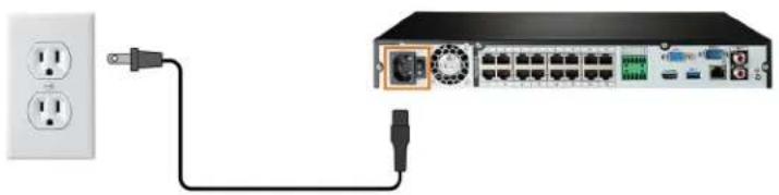 Lorex NK163-85CB - STEP 5: Connect power - 1