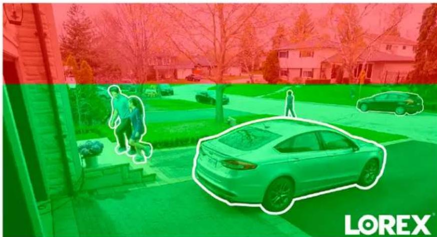 Lorex NK163-85CB - Ensuring Accurate Person & Vehicle Detection - 1