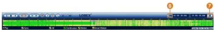 Lorex NK163-85CB - To use video clip backup: - 2