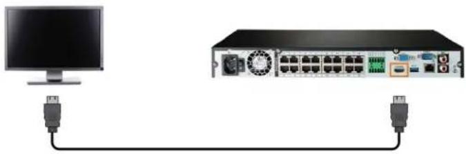 Lorex NK163-85CB - STEP 4: Connect monitor - 1