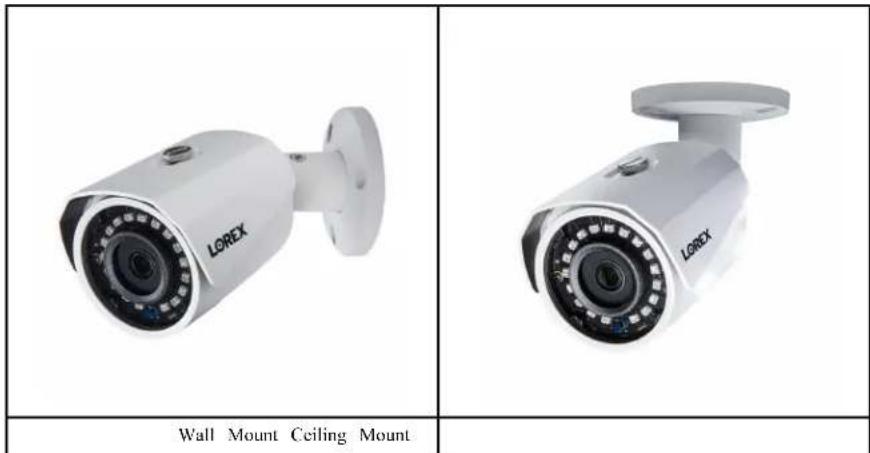 Lorex NK163-85CB - Installing Cameras - 1