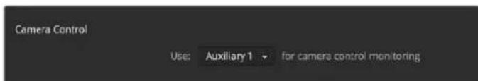 Blackmagic Design ATEM 4 - Camera Control Auxiliary Output - 1