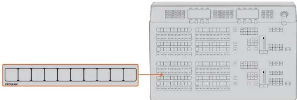 Blackmagic Design ATEM 4 - To perform a cut transition from the program bus on an ATEM advanced panel: - 1
