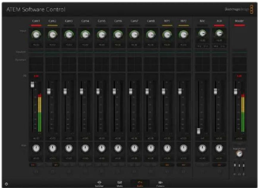 Blackmagic Design ATEM 4 - Using the Audio Mixer - 1