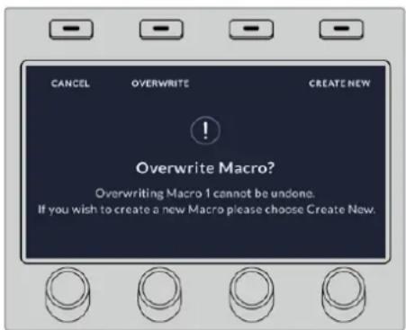 Blackmagic Design ATEM 4 - Recording Macros using ATEM Advanced Panel - 3