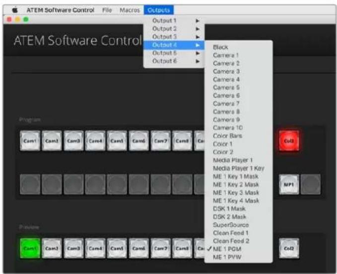 Blackmagic Design ATEM 4 - Using Auxiliary Outputs - 3