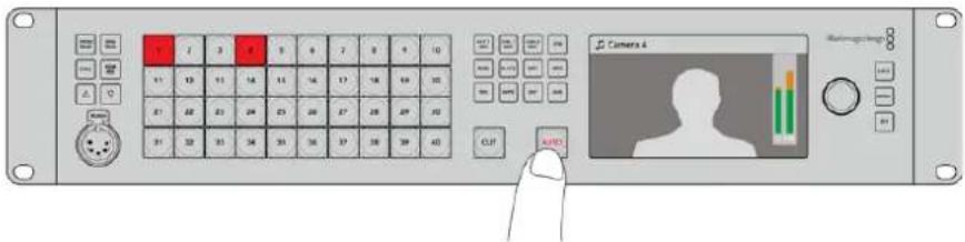 Blackmagic Design ATEM 4 - To perform a transition: - 1