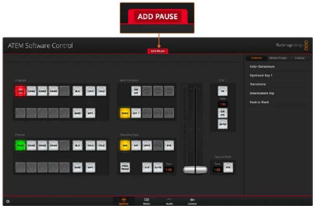 Blackmagic Design ATEM 4 - Recording a Macro using ATEM Software Control - 3