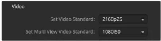 Blackmagic Design ATEM 4 - Setting the Multi View Video Standard - 1