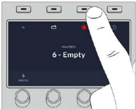 Blackmagic Design ATEM 4 - Recording Macros using ATEM Advanced Panel - 1