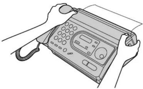 PANASONIC KX-FT34HK - 清理記錄紙夾紙 - 4
