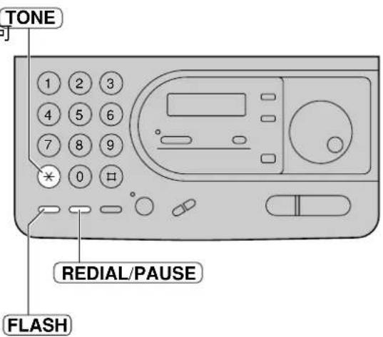 TONE 可 1 2 3 4 5 6 7 8 9 0 REDIAL/PAUSE FLASH