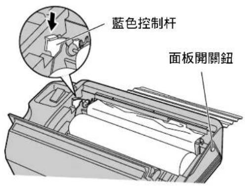 藍色控制杆 面板開關鈕