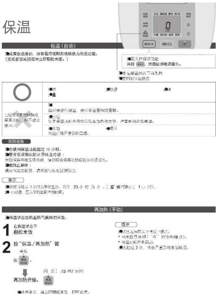 PANASONIC SR-HBC184 - 煮其他米(糙米、杂粮米) - 5