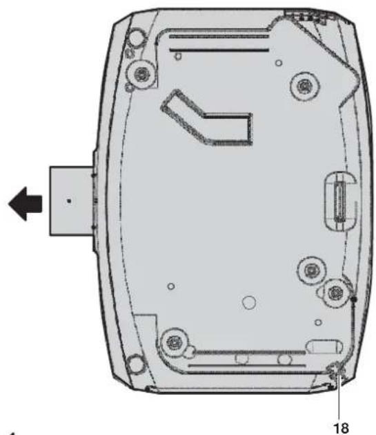 PANASONIC PT-EZ580T - 警告 - 1