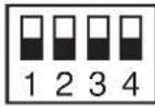 HITACHI RAS-112FSVGQ - 室外机拨码开关的设定 - 1