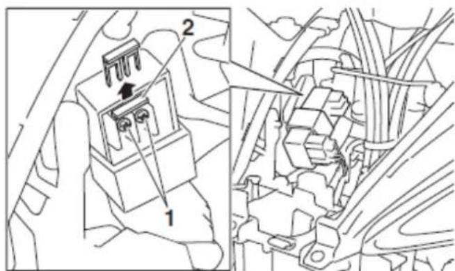 YAMAHA YFZ50 (2016) - Płytka ograniczająca prędkość obrotową silnika - 1