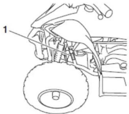 YAMAHA YFZ50 (2016) - Numer identyfikacyjny ATV - 1