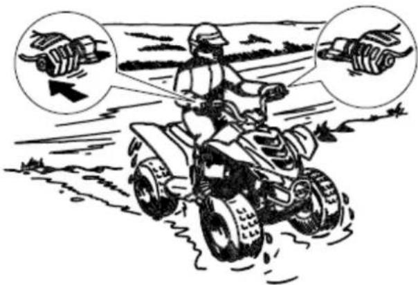 YAMAHA YFZ50 (2016) - OSTRZEŻENIE: - 1