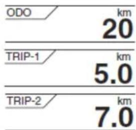 YAMAHA XT1200Z (2018) - Wyświetlacz informacji - 2
