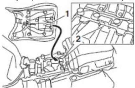 YAMAHA XT1200Z (2018) - Ustawienie wysokości siedziska kierowcy - 4