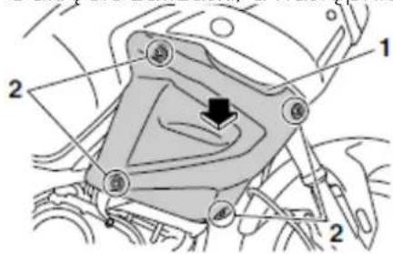 YAMAHA XT1200Z (2018) - Demontaż i montaż osłon - 2