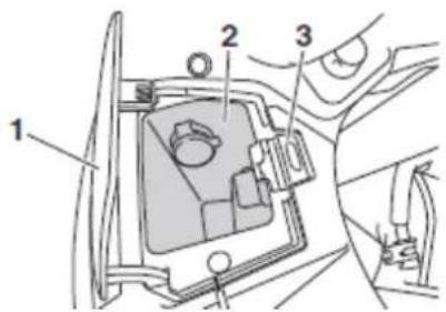 YAMAHA FJR1300AE (2013) - Aby otworzyć skrzynkę na akcesoria - 1