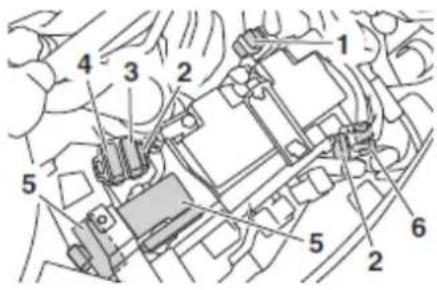 YAMAHA FJR1300AE (2013) - Wymiana bezpieczników - 1