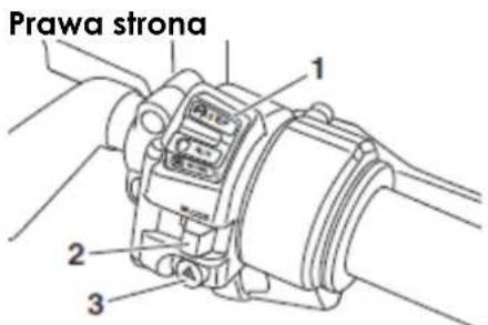 YAMAHA FJR1300AE (2013) - Osprzęt kierownicy Lewa strona - 4