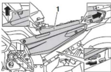 YAMAHA FJR1300AE (2013) - Demontaż panela - 4