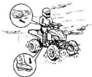YAMAHA YFZ450 (2017) - OSTRZEŻENIE - 1