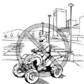 YAMAHA YFZ450 (2017) - OSTRZEŻENIE - 1