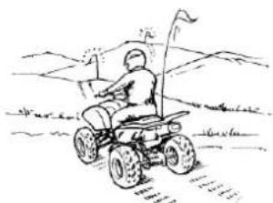 YAMAHA YFZ450 (2017) - OSTRZEŻENIE - 1