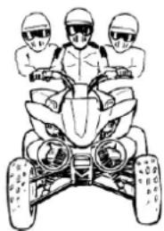YAMAHA YFZ450 (2017) - OSTRZEŻENIE - 1