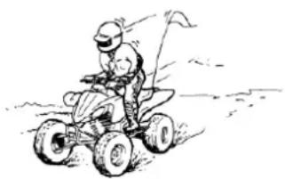 YAMAHA YFZ450 (2017) - OSTRZEŻENIE - 1