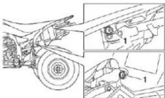 YAMAHA YFZ450 (2017) - Aby zamontować panel - 2