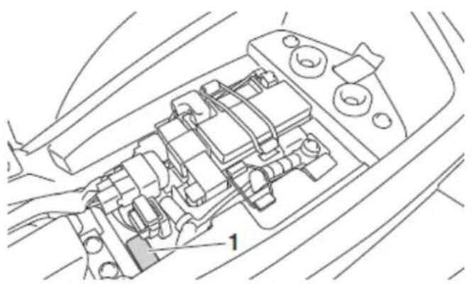 YAMAHA YFM90 (2015) - Etykieta modelu - 1