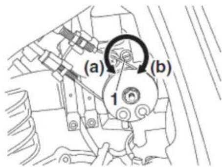 YAMAHA YS125 (2018) - Regulacja prędkości obrotowej silnika na biegu jałowym - 1