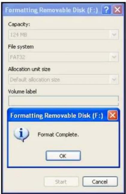 TRANSCEND JetFlash 160 - WARNING! Formatting the Disk will erase all of the data on your JetFlash™ - 3
