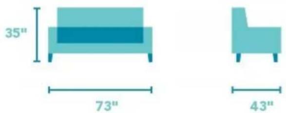 35" 73" 43"
