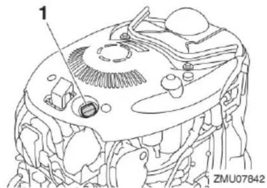 YAMAHA FL175 (2020) - Wymiana oleju silnikowego za pomocą pompki próżniowej (zalecane) - 2