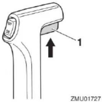 YAMAHA FL175 (2020) - Wyłącznik blokowania biegu jałowego - 1