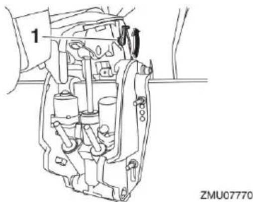 YAMAHA FL175 (2020) - Procedura opuszczania silnika - 1