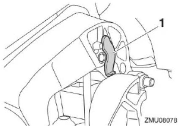YAMAHA F130 (2020) - Dźwignia podpory pochylenia dla modeli Power Trim & Tilt - 1
