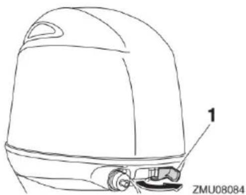 YAMAHA F130 (2020) - Zdejmowanie pokrywy górnej - 1