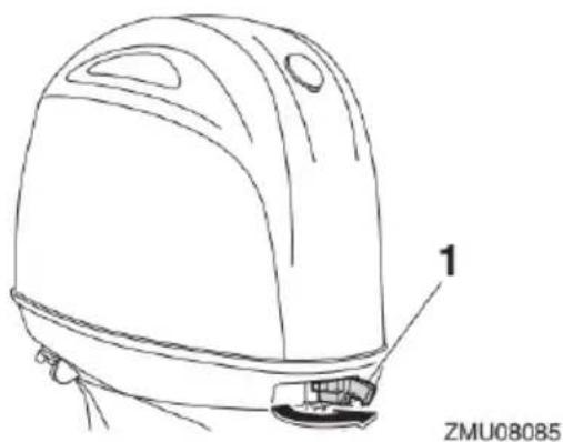 YAMAHA F130 (2020) - Zdejmowanie pokrywy górnej - 2