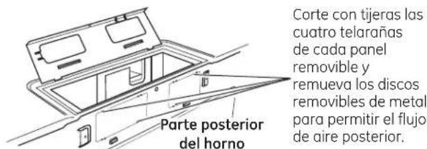 GE JVM1950DRCC - B4 CÓMO ADAPTAR EL SOPLADOR PARA EL ESCAPE POSTERIOR EXTERIOR - 7