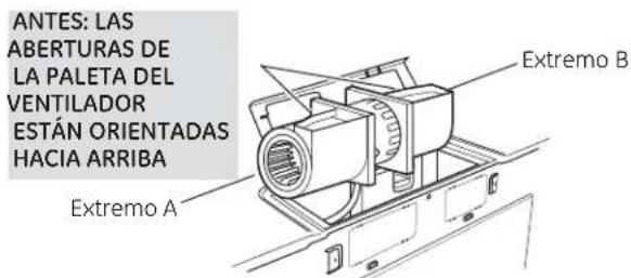 GE JVM1950DRCC - B4 CÓMO ADAPTAR EL SOPLADOR PARA EL ESCAPE POSTERIOR EXTERIOR - 2