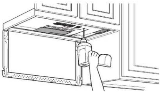 GE JVM1950DRCC - B3 USE TOP CABINET TEMPLATE FOR PREPARATION OF TOP CABINET - 1
