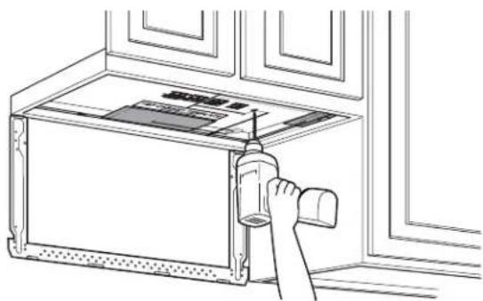 GE JVM1950DRCC - A2 USE TOP CABINET TEMPLATE FOR PREPARATION OF TOP CABINET - 1
